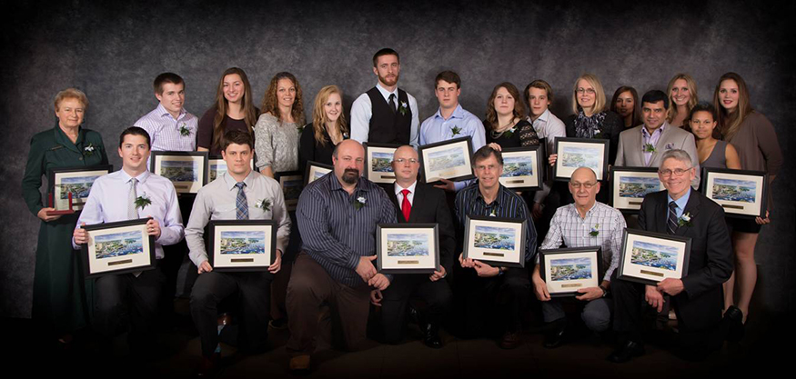 Winners of the 2015 Nanaimo Sports Achievement Awards